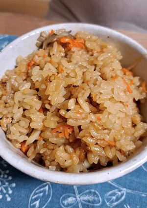 舞茸の炊き込みご飯-レシピのメイン写真