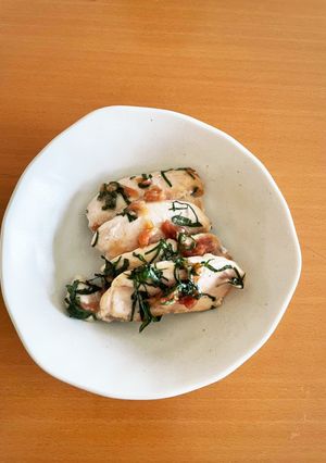 鶏むね肉のさっぱり焼き-レシピのメイン写真