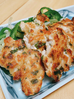 鶏むねで!梅しそ肉団子-レシピのメイン写真