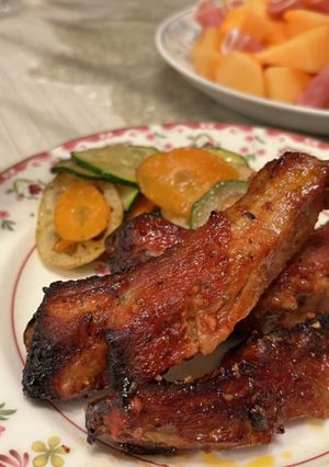 簡単スペアリブのオーブン焼き♡-レシピのメイン写真