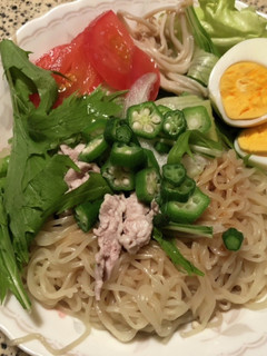 簡単で野菜満載冷やし中華-レシピのメイン写真