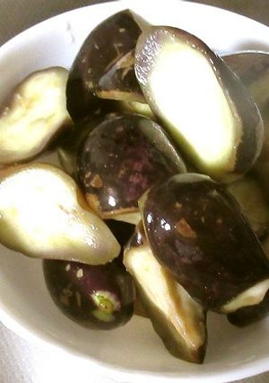 甘酒ドリンクで、茄子の一夜漬けを~-レシピのメイン写真