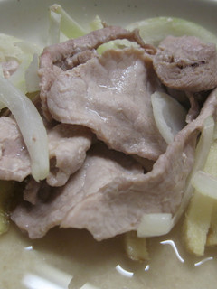 簡単!豚肉の生姜蒸し-レシピのメイン写真