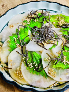 大根ごまポン酢-レシピのメイン写真