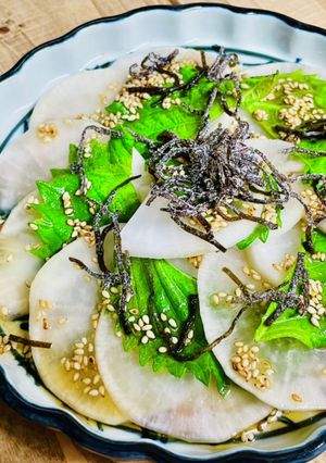 大根ごまポン酢-レシピのメイン写真
