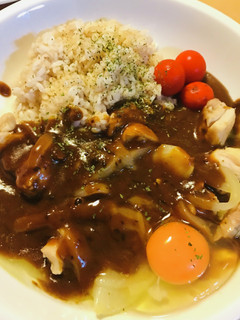 レトルト●チキンさっと炒めのカレー-レシピのメイン写真
