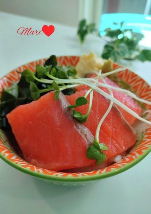 サーモン好きの✧サーモン丼-レシピのメイン写真