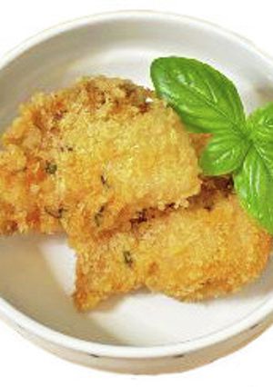 【保育園給食】バジル香るチキンカツ-レシピのメイン写真