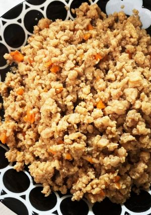 優しい味の、鶏そぼろ-レシピのメイン写真