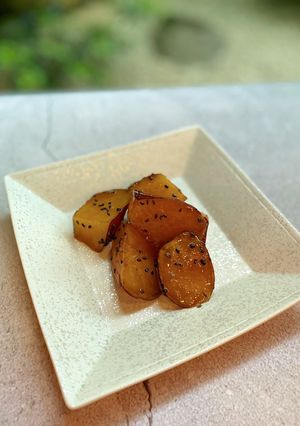 揚げないホクホク大学芋(^^)/-レシピのメイン写真