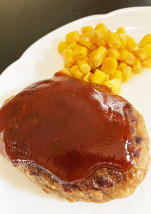 【レンジで簡単】我が家のハンバーグソース-レシピのメイン写真