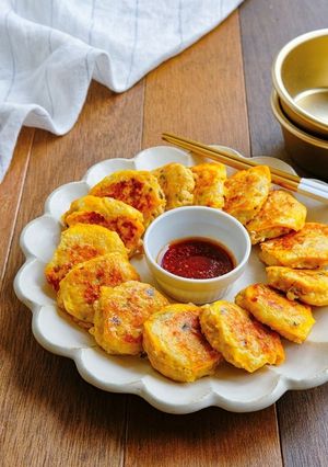 トングランテン(ひき肉と豆腐のチヂミ)-レシピのメイン写真
