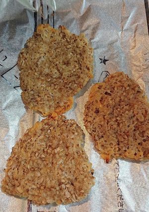 オートミール クッキー風チーズせんべい-レシピのメイン写真