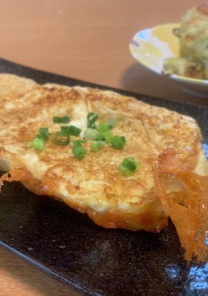 糖質制限☆簡単☆油揚と卵のチーズ焼き-レシピのメイン写真