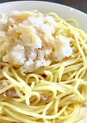 ずぼら時短♪ツナとおろしの和風パスタ-レシピのメイン写真