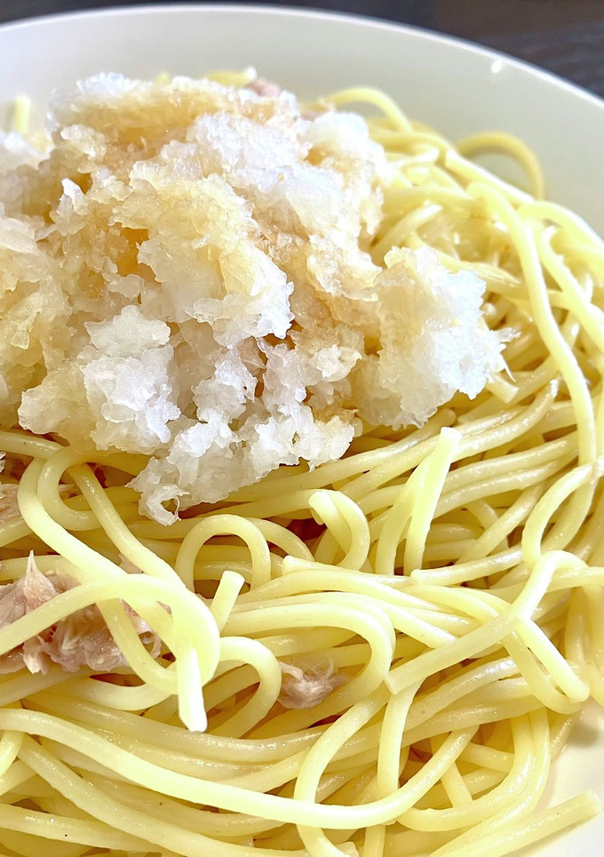 ずぼら時短♪ツナとおろしの和風パスタ-レシピのメイン写真