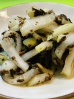 *大根の梅しそハチミツ漬け*-レシピのメイン写真