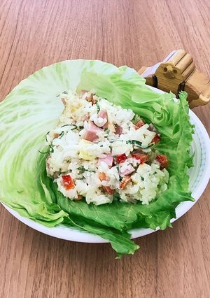 【大崎市】ごちそうごはんサラダ【食育】-レシピのメイン写真