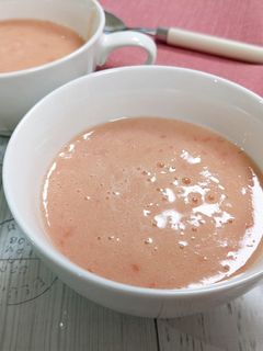 桃のスープ-レシピのメイン写真