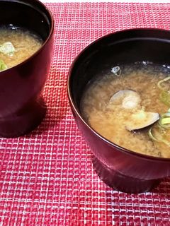 酒飲みの為のしじみの味噌汁-レシピのメイン写真