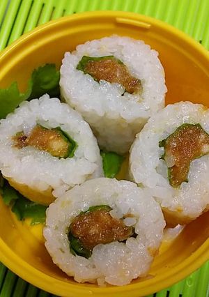 油みそxシソ巻き※ご飯のポーポー-レシピのメイン写真