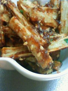 甘辛ごぼう揚げ-レシピのメイン写真