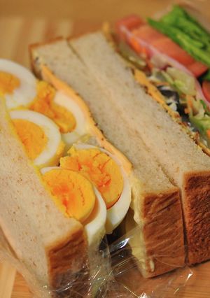 卵と野菜のサンドイッチ-レシピのメイン写真