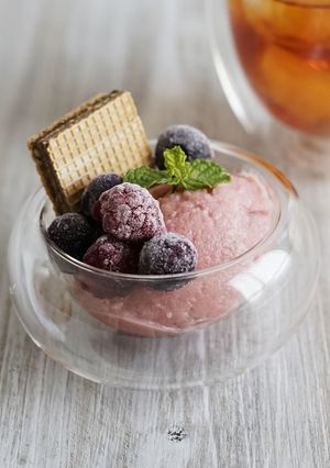 すもものソルベ-レシピのメイン写真