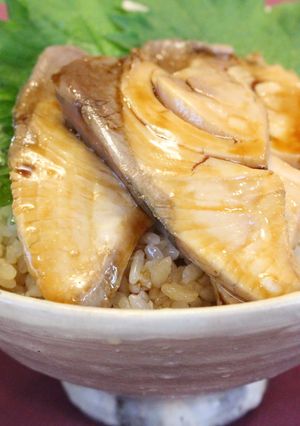 ブリの刺身のしゃぶしゃぶ丼-レシピのメイン写真