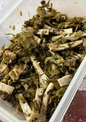 筍入り高菜炒め-レシピのメイン写真