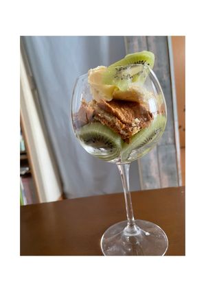ゼスプリキウイのグラスパフェ-レシピのメイン写真