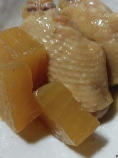 大根と鶏手羽の煮物-レシピのメイン写真