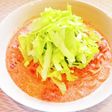 😊ハムとレタスの冷製トマトクリームパスタ