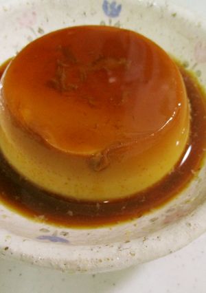 レンジでおひとり様プリン-レシピのメイン写真