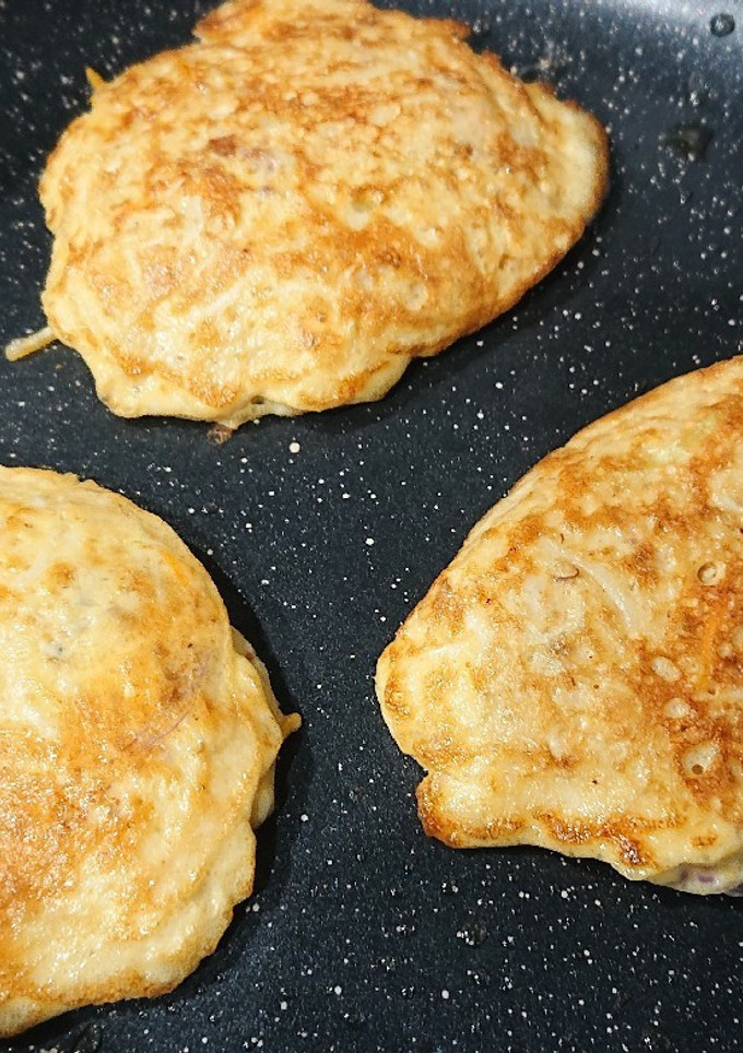 包丁も計量も粉も無し！簡単お好み焼き風-レシピのメイン写真