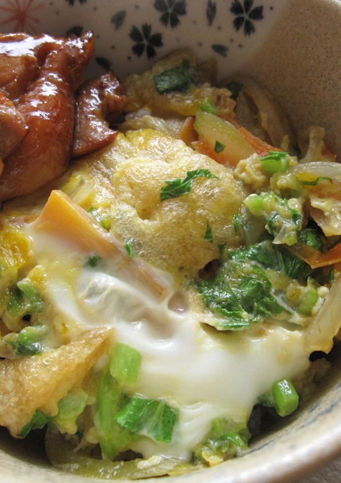 松山あげでとろける卵とじ丼-レシピのメイン写真