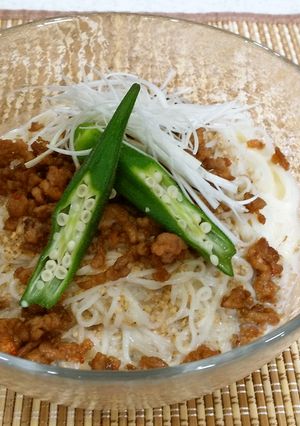 【美人レシピ】冷やし坦々そうめん-レシピのメイン写真