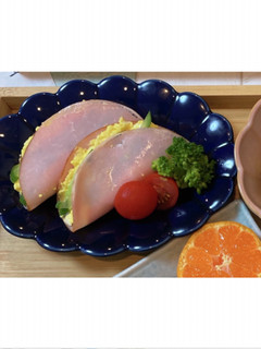 卵サラダときゅうりのハム巻き-レシピのメイン写真