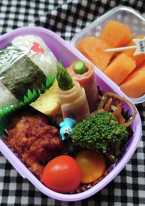22/8/10 学童弁当-レシピのメイン写真
