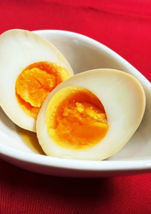 ちょっぴり半熟しみしみ煮卵-レシピのメイン写真