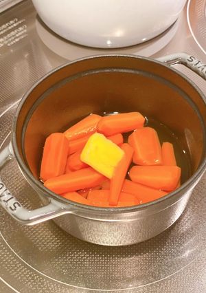 ストウブで簡単美味しいキャロットグラッセ-レシピのメイン写真
