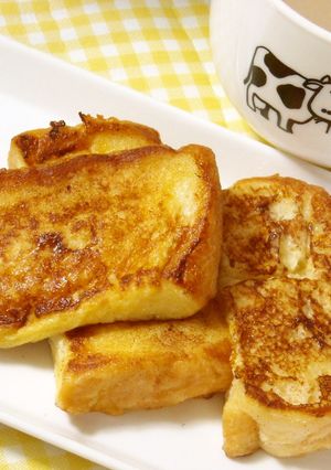 シナモンフレンチトースト♪-レシピのメイン写真