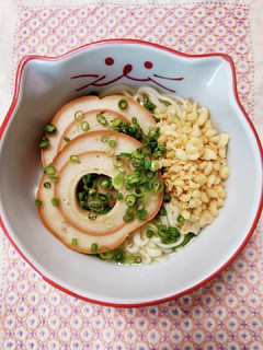 車麩と天かすのうどん-レシピのメイン写真