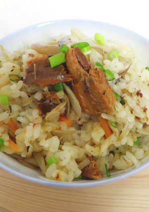 さんま缶で簡単!炊き込みご飯-レシピのメイン写真