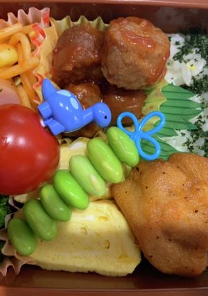 夏休み 学童のお弁当　8/10-レシピのメイン写真
