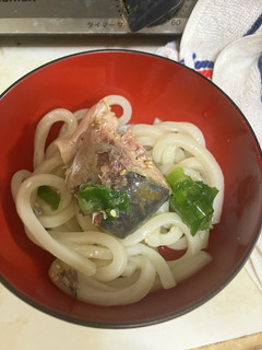 鯖缶 柚子胡椒冷やしオガタうどん-レシピのメイン写真