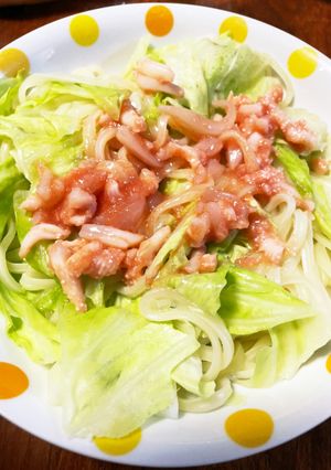 千鳥大悟発！塩辛バターうどん-レシピのメイン写真