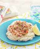 簡単♪タコレモンの冷たいパスタ風そうめん