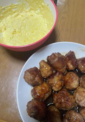 豚丸照り焼きタマゴだけタルタルのせ！-レシピのメイン写真