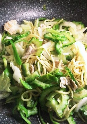 ゴーヤ入り焼きそば-レシピのメイン写真